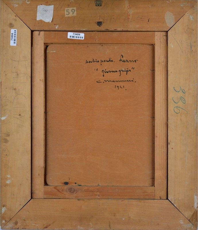 Cipriano Mannucci - Giornata Grigia (antico Ponte - Liano)