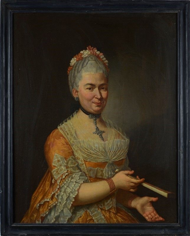 Scuola Lombarda, XVIII Sec. - Ritratto di Signora