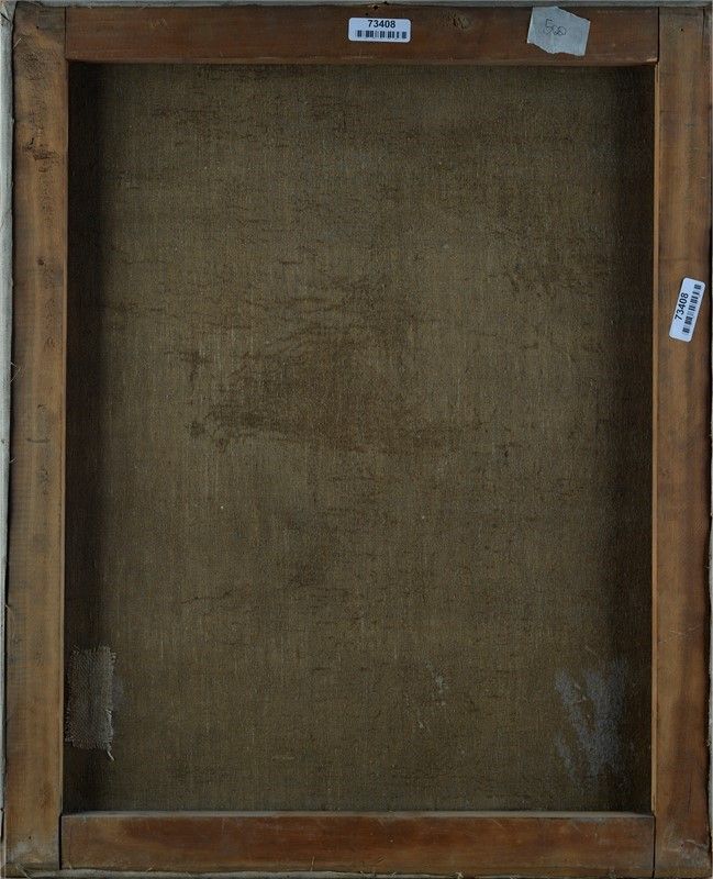 Scuola Romana, XX Sec. - Figura con Morte Secca