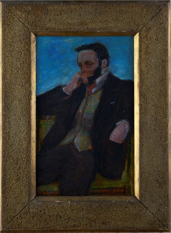 Bernardo Celentano - Ritratto del Pittore Degas