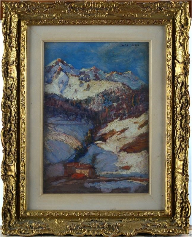 Cesare Maggi - Paesaggio Montano