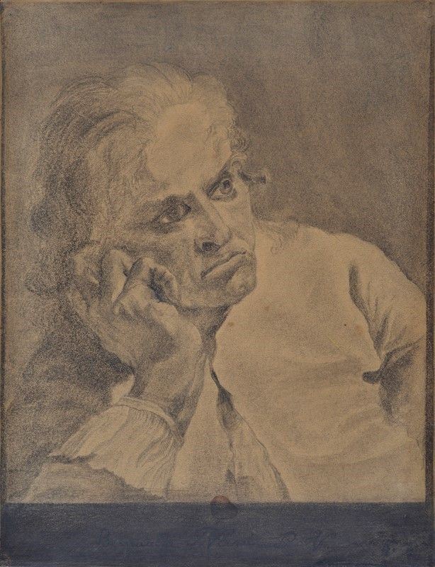 Attr. a Giovanni Battista Piazzetta - Ritratto di Bernardo Nani
