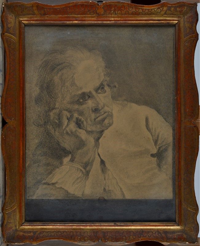 Attr. a Giovanni Battista Piazzetta - Ritratto di Bernardo Nani