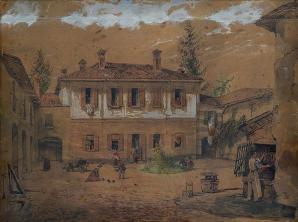 Federico Moja - Vita quotidiana al casolare