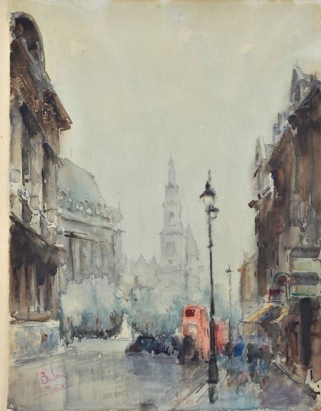 Paolo Sala - Scorcio di Londra