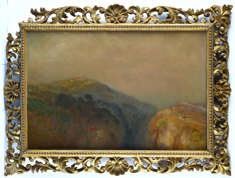 Edoardo Dalbono - Paesaggio