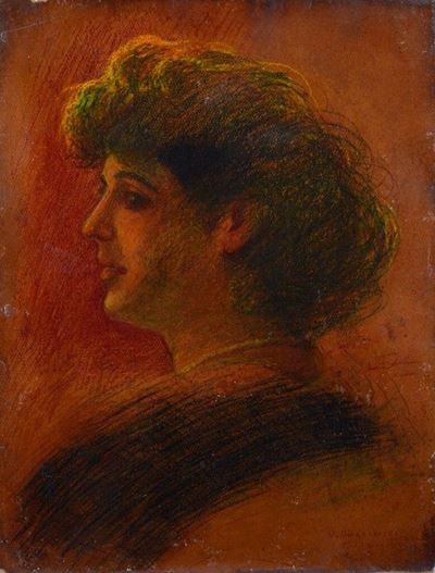 Volto Femminile di Profilo