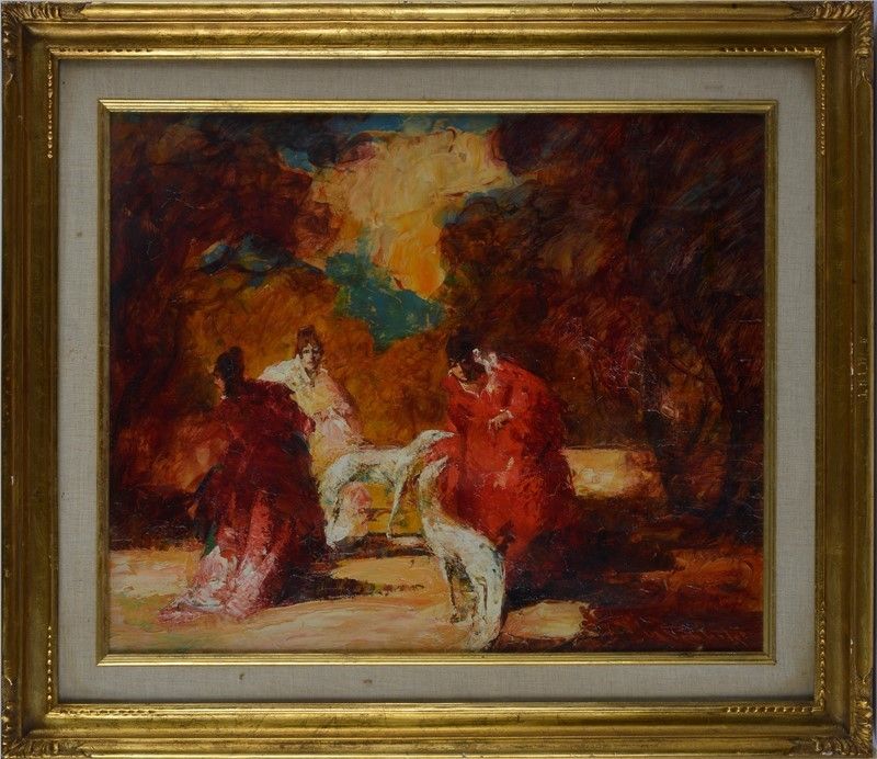 Mario Pobbiati - Figure con Levrieri