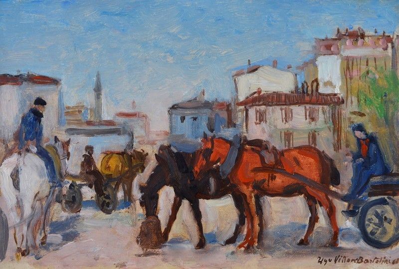Ugo Vittore Bartolini - Sosta di Cavalli