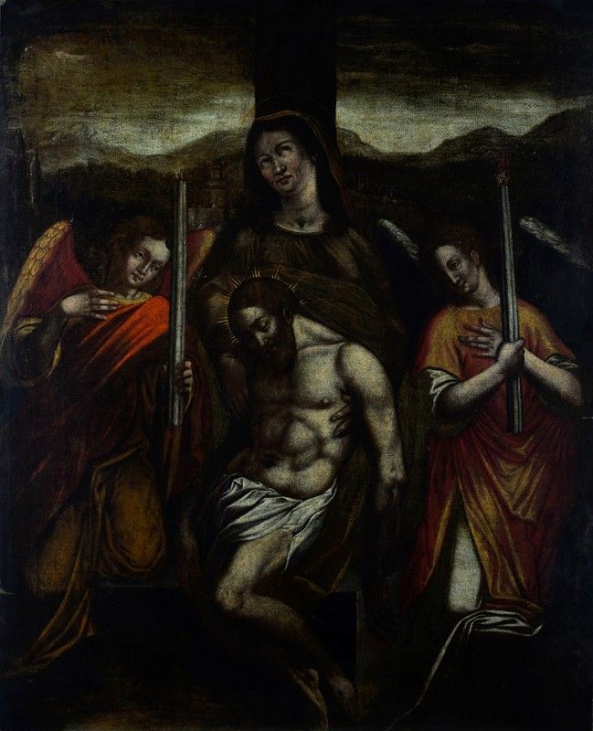 Scuola Italia Settentrionale, XVI Sec. - Pietà