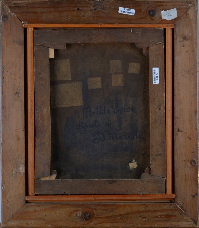 Domenico Morelli - Ritratto di Matilde Serao