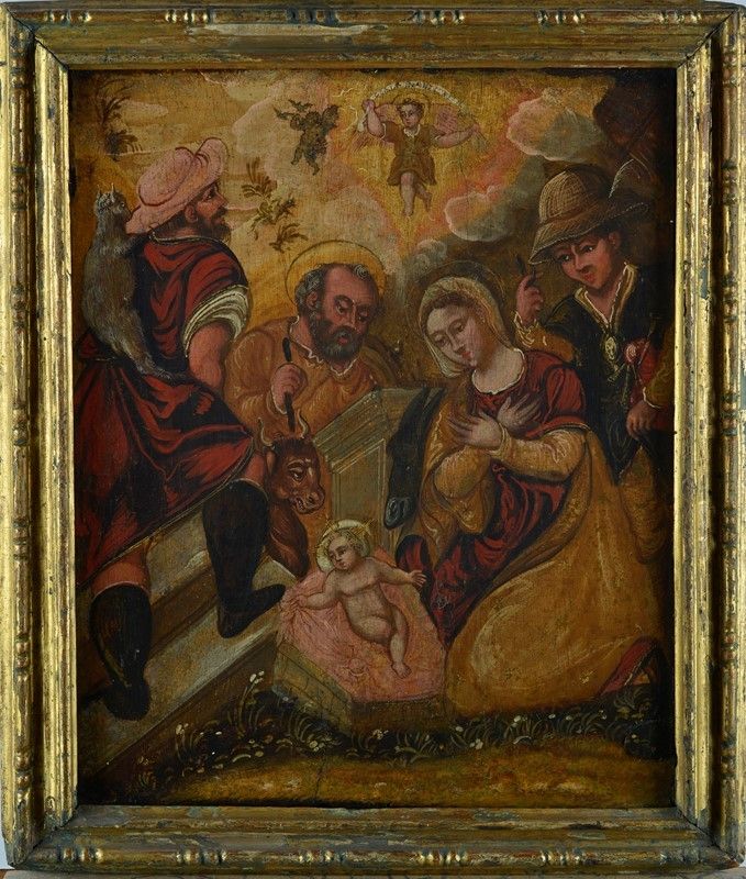 Scuola Greco - Dalmata, XVI - XVII Sec. - Natività