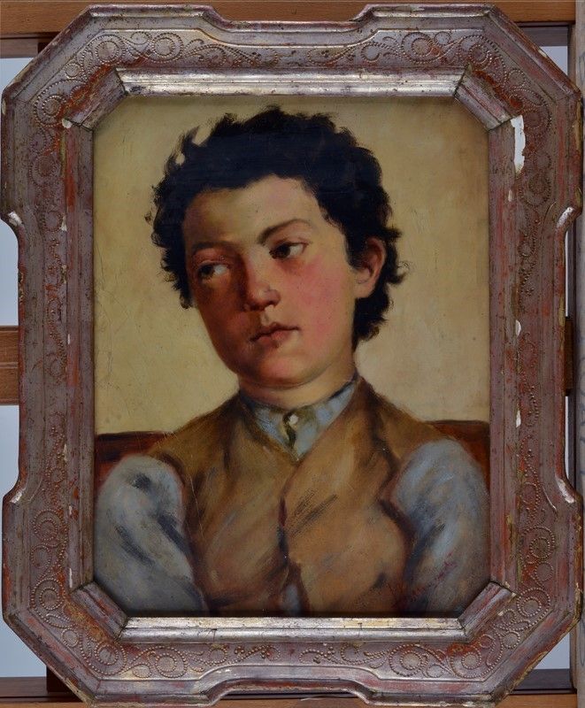 Anonimo, XIX Sec. - Ritratto di Ragazzo
