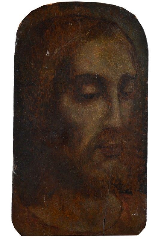 Scuola Italia Settentrionale, XVII sec. - Volto di Cristo