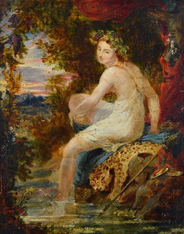 Scuola Francese, XIX sec. - Bacchus