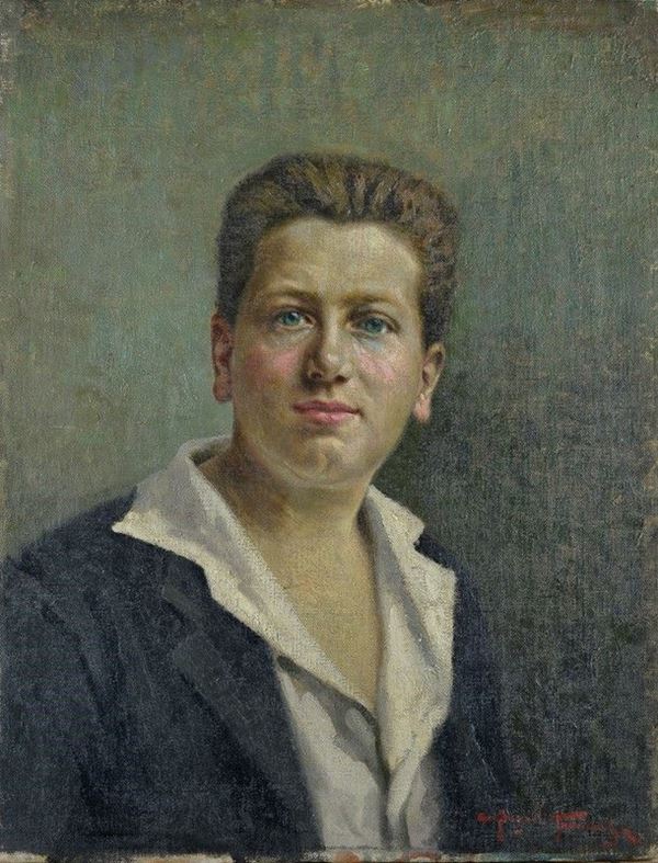 Angiolo Tommasi - Ritratto di ragazzo