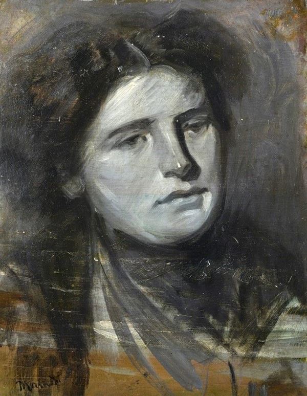 Anonimo, XIX sec. - Ritratto di donna