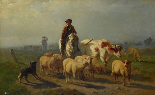 Thomas Sidney Cooper - Grazing