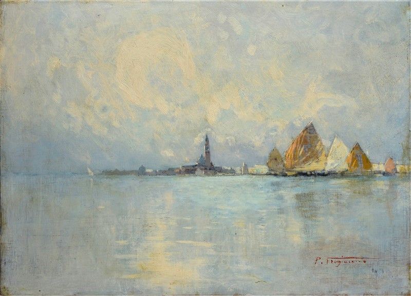 Anonimo, XIX Sec. - Isola di San Giorgio