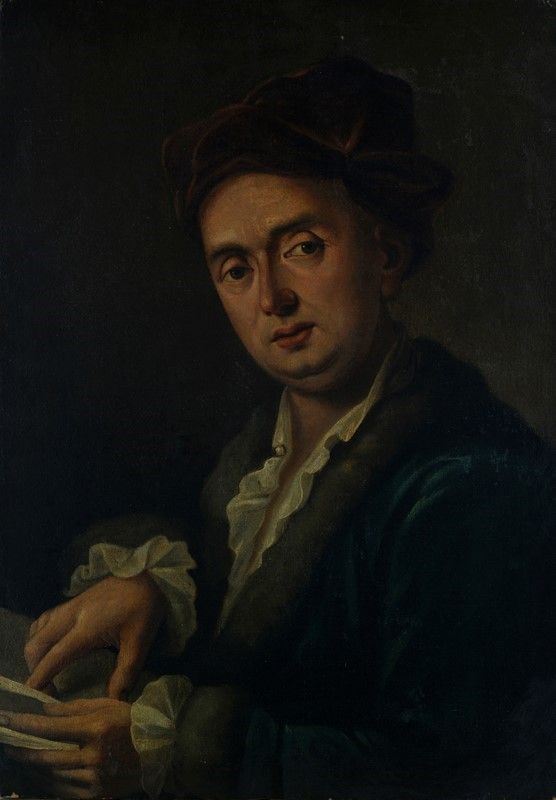 Scuola Veneta, XIX sec. - Ritratto virile