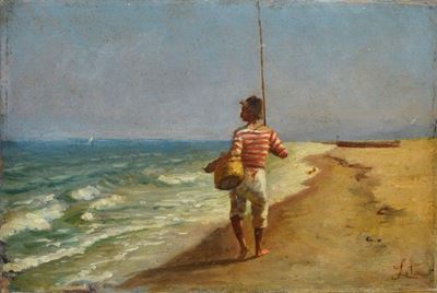 Pescatore sul Lungomare