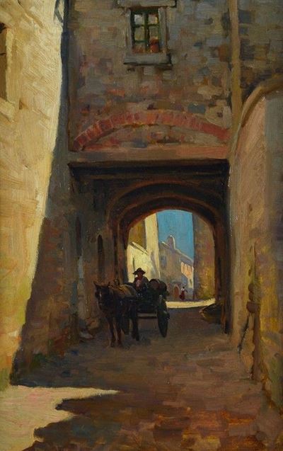Mattina a San Gimignano