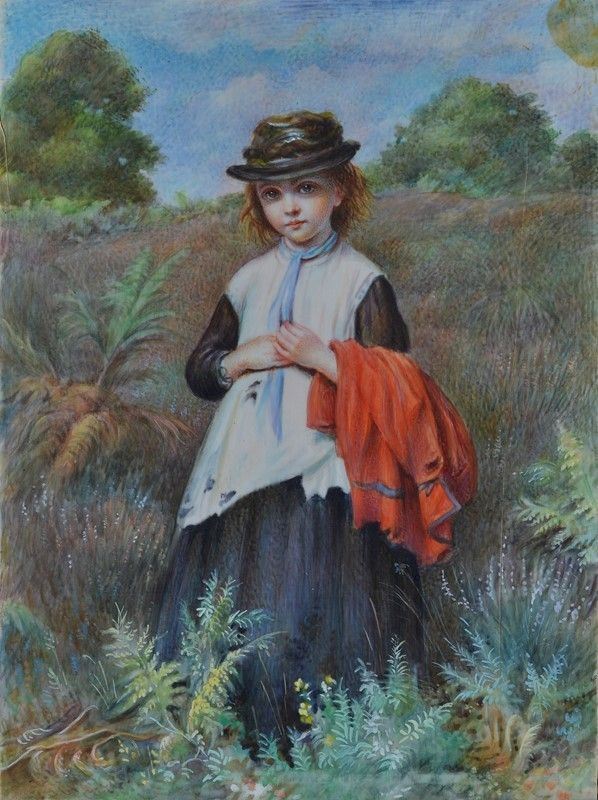 Anonimo, XIX sec. - Bambina