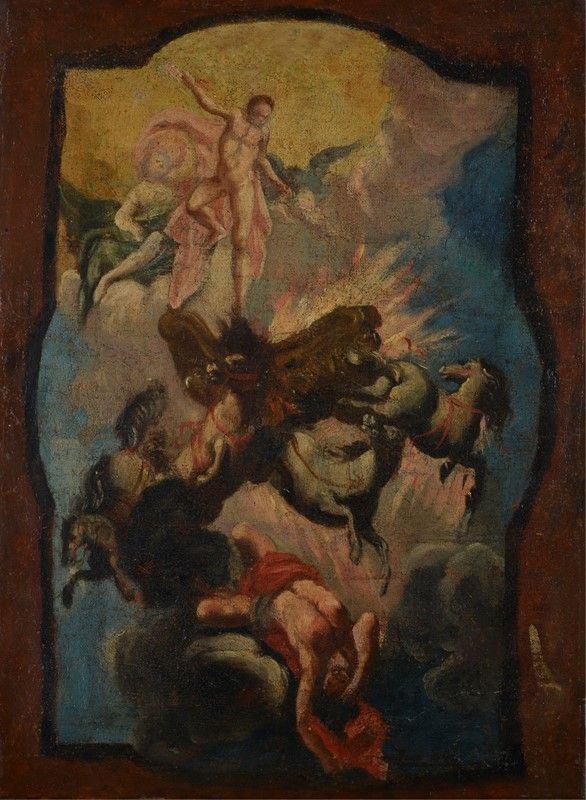 Anonimo, XIX sec. - La caduta di Fetonte
