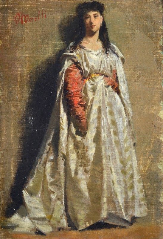 Domenico Morelli - Figura di Donna