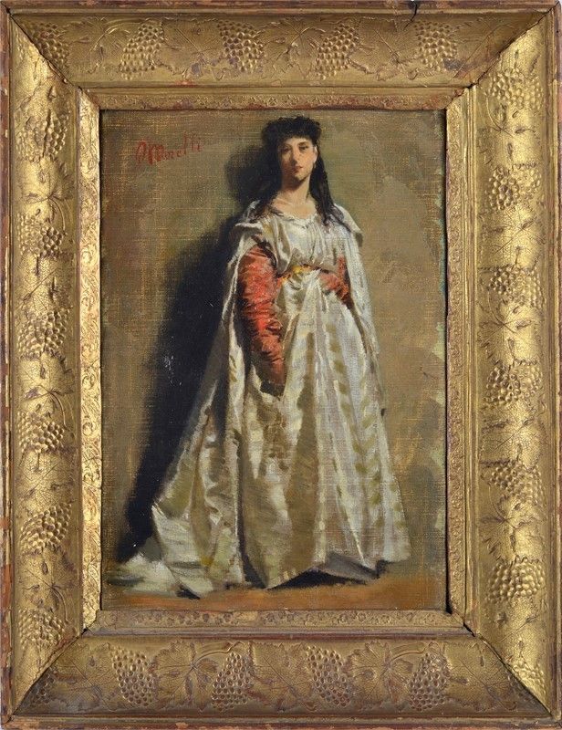 Domenico Morelli - Figura di Donna