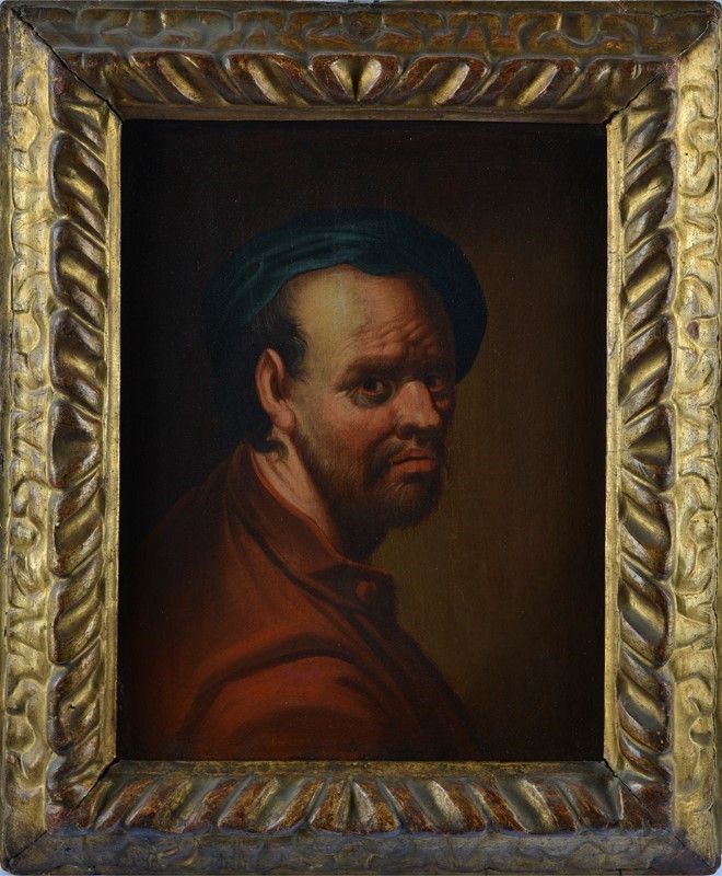Anonimo, XVIII Sec. - Ritratto Maschile
