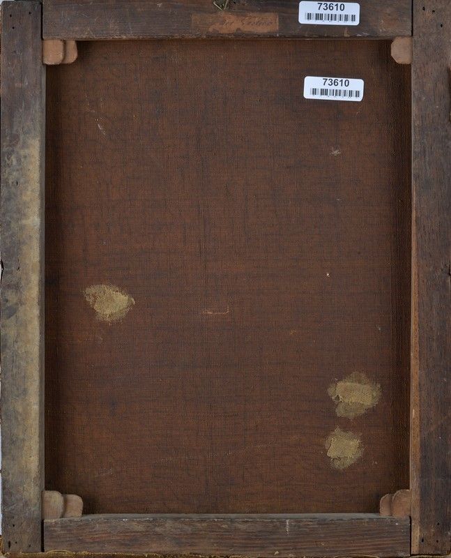 Anonimo, XIX Sec. - Mendicante e Frate