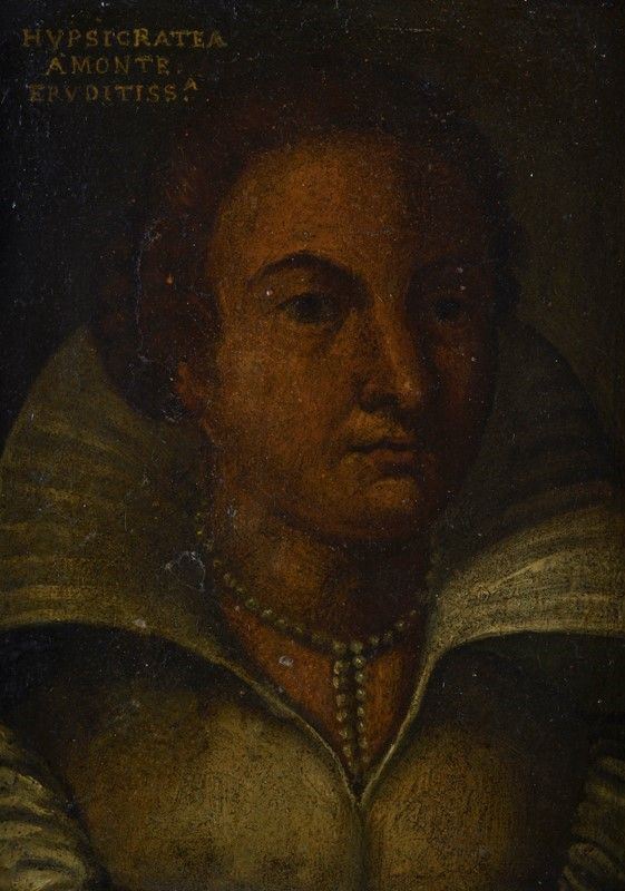Scuola Europea, XVI sec. - Ritratto di nobildonna