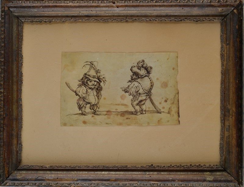 Maniera di Jacques Callot - Figure Caricaturali