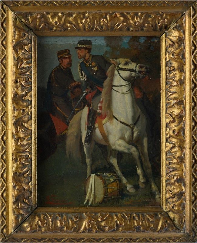 Angelo Trezzini - Soldati a Cavallo