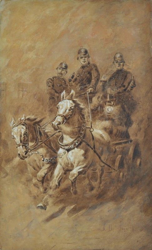 Sebastiano De Albertis - Firefighters