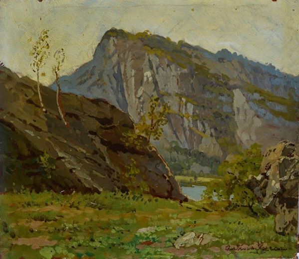 Arturo Ferrari - Paesaggio montano