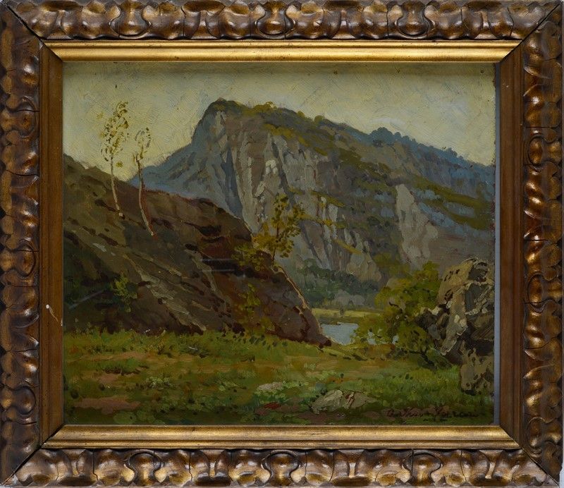 Arturo Ferrari - Paesaggio Montano