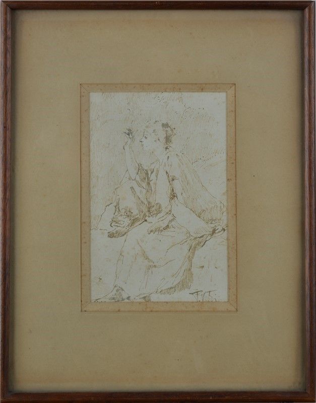Paolo Vetri - Figura di Donna Seduta