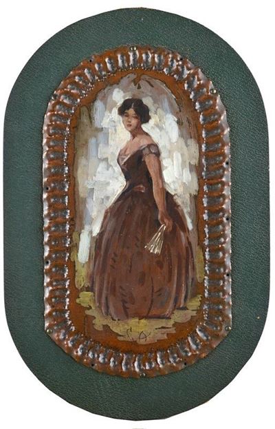 Dama con Ventaglio