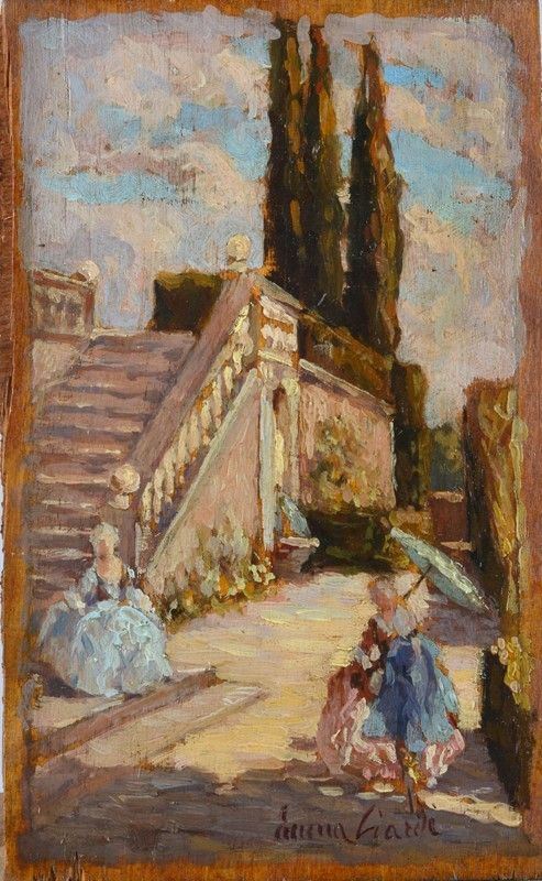 Emma Ciardi - Figure nel giardino