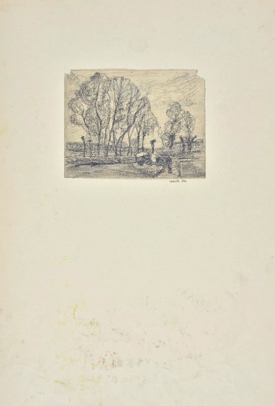 Camillo Rho - Paesaggio con Alberi