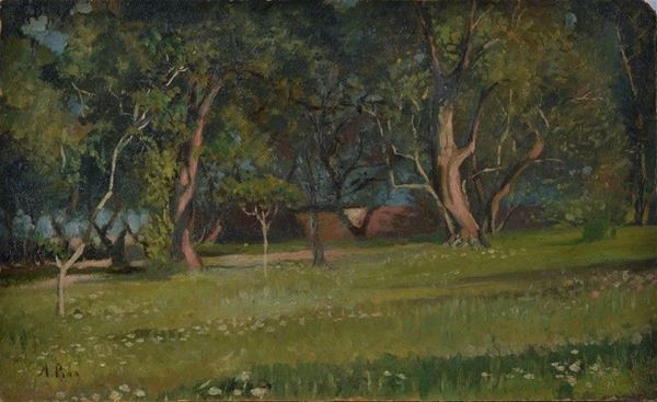 Alberto Pisa - Il giardino della villa