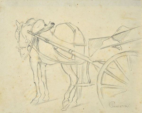 Ruggero Panerai - Cavallo al carretto