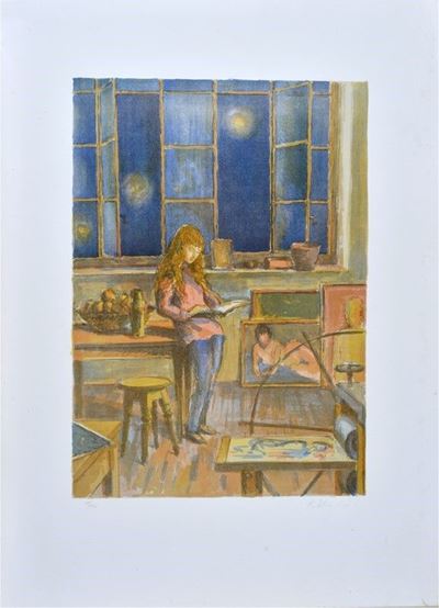 Ragazza in Studio