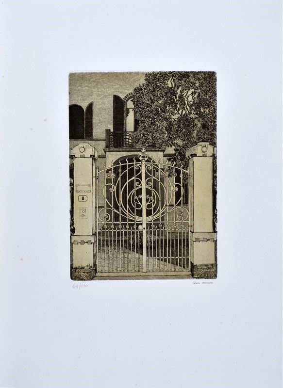 Gianni Cacciarini : Senza titolo  - Litografia - Asta GRAFICA, MULTIPLI ED EDIZIONI - Galleria Pananti Casa d'Aste