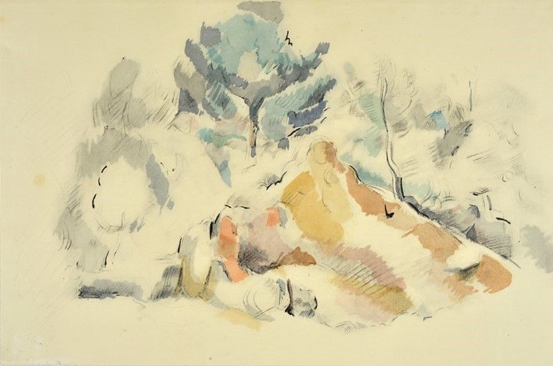 Cezanne - Acquarelles