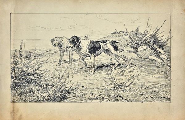 Alfredo Vaccari - Hounds