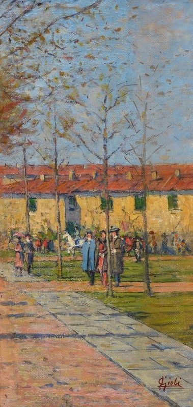 Luigi Gioli - Passeggiata autunnale