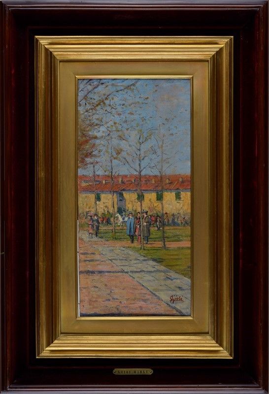 Luigi Gioli - Passeggiata Autunnale